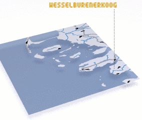 3d view of Wesselburenerkoog