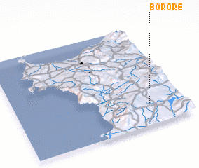 3d view of Borore