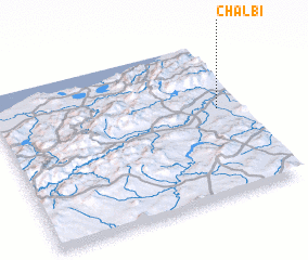 3d view of Chalbi