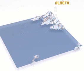 3d view of Olmeto