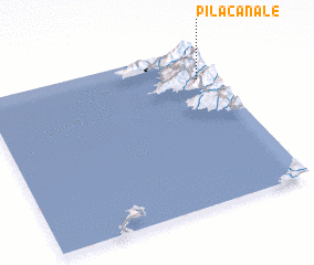 3d view of Pila-Canale