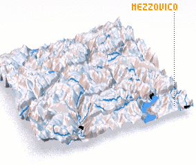 3d view of Mezzovico