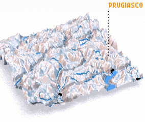 3d view of Prugiasco