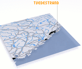 3d view of Tvedestrand