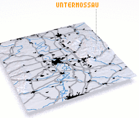 3d view of Unter-Mossau