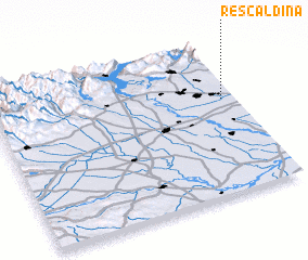 3d view of Rescaldina