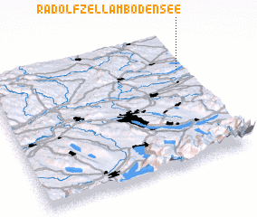 3d view of Radolfzell am Bodensee