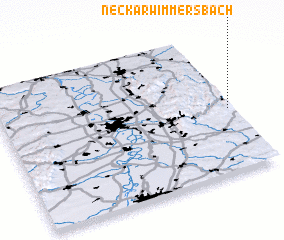 3d view of Neckarwimmersbach