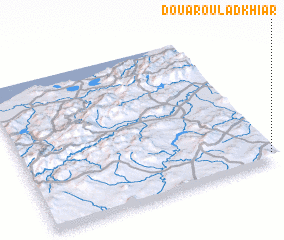 3d view of Douar Oulad Khiar