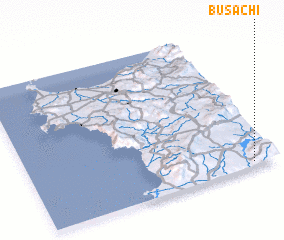 3d view of Busachi