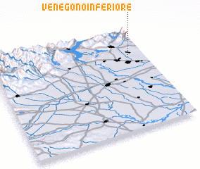 3d view of Venegono Inferiore