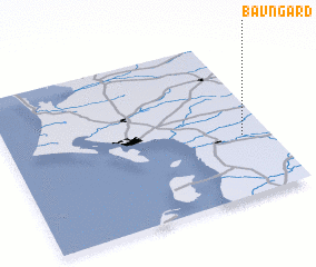 3d view of Bavngård