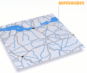 3d view of Akpera Igben