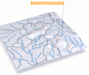 3d view of Barakin Gangare