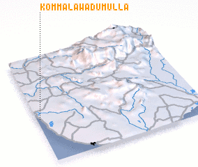 3d view of Kommala Wadumulla