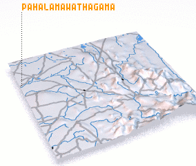 3d view of Pahala Mawathagama