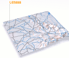 3d view of Lenawa
