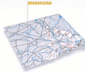 3d view of Aramangoda