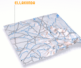 3d view of Ellakonda