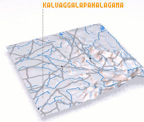 3d view of Kaluaggala Pahalagama