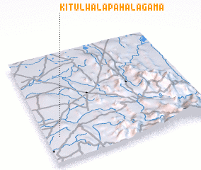 3d view of Kitulwala Pahalagama