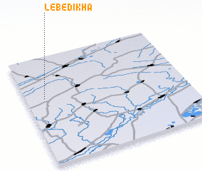 3d view of Lebedikha