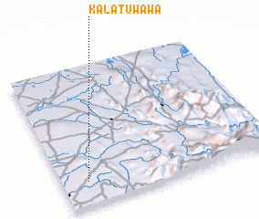 3d view of Kalatuwawa