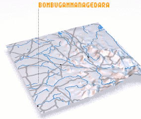 3d view of Bombugammanagedara