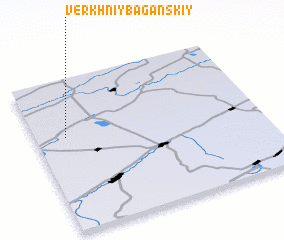 3d view of Verkhniy Baganskiy