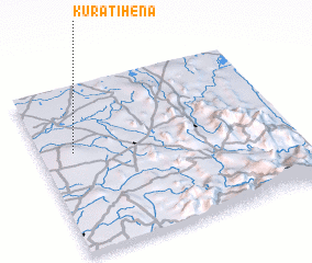 3d view of Kuratihena