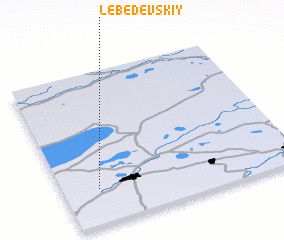 3d view of Lebedevskiy