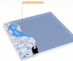 3d view of Gummidipūndi