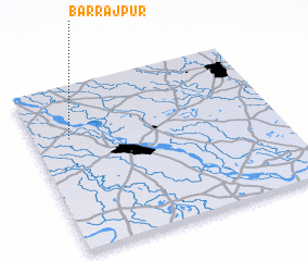 3d view of Barrājpur