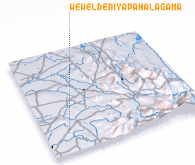 3d view of Weweldeniya Pahalagama