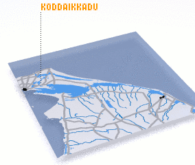 3d view of Koddaikkadu