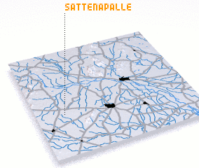 3d view of Sattenapalle