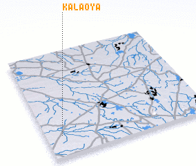 3d view of Kala Oya