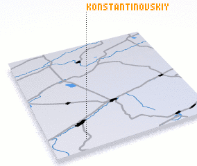 3d view of Konstantinovskiy