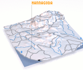 3d view of Mannagoda