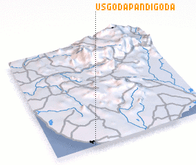 3d view of Usgodapandigoda