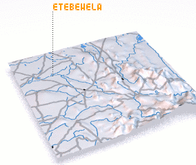 3d view of Etebewela