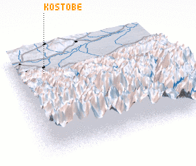 3d view of Kostobe