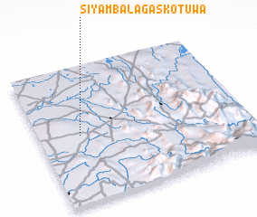 3d view of Siyambalagaskotuwa