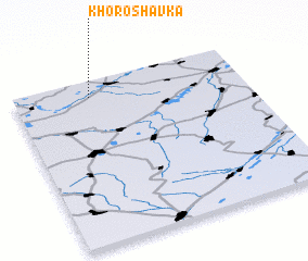 3d view of Khoroshavka