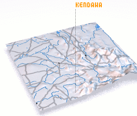 3d view of Kendawa