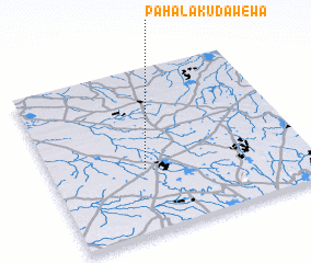 3d view of Pahala Kudawewa