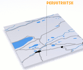 3d view of Pervotroitsk