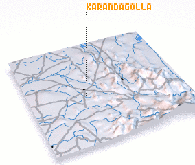 3d view of Karandagolla