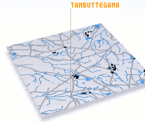 3d view of Tambuttegama