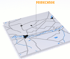 3d view of Prīrechnoe